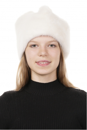Шапка женская из норки
