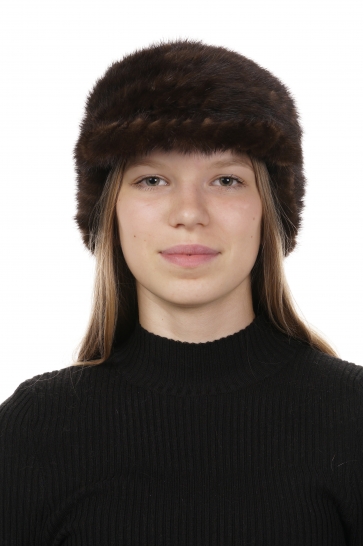 Шапка женская из норки