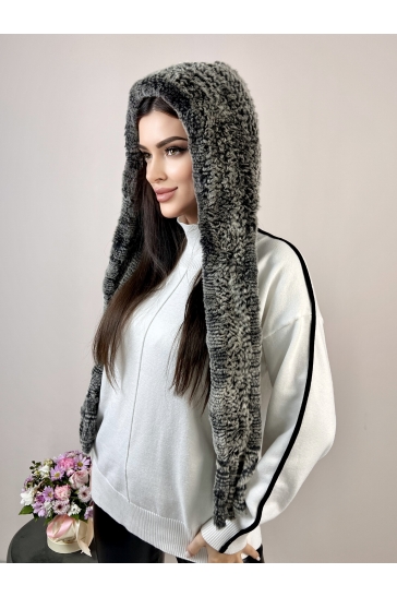 Шапка женская из кролика