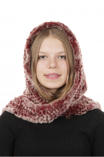 Шапка женская из кролика