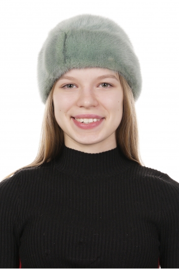 Шапка женская из норки